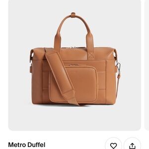 Metro Duffel Travel Bag in Tan